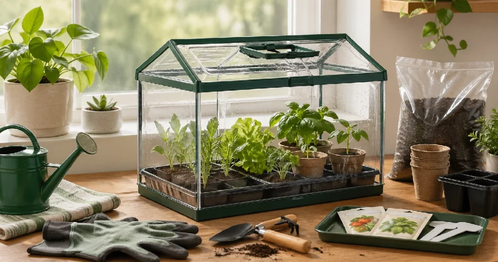 Everything You Need to Set Up Your First Mini Greenhouse - and Nothing You Don't