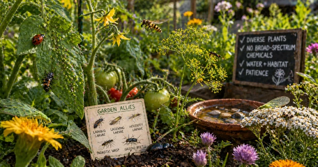 The Bugs You Keep Killing Are Actually Saving Your Vegetable Garden