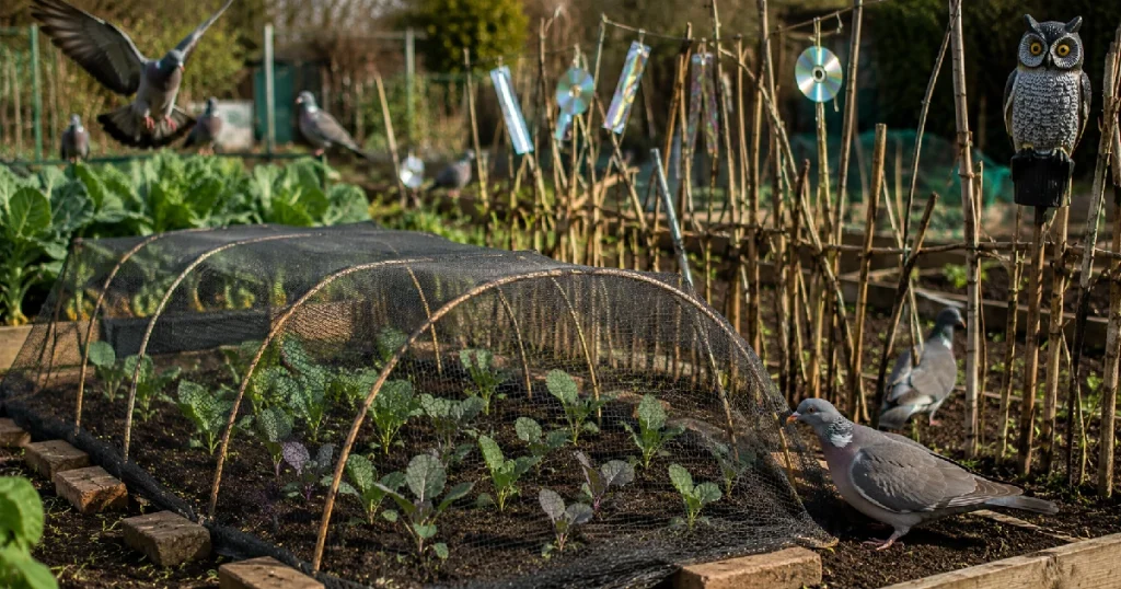 How to Stop Pigeons From Destroying Your Brassicas Before the Season Even Starts